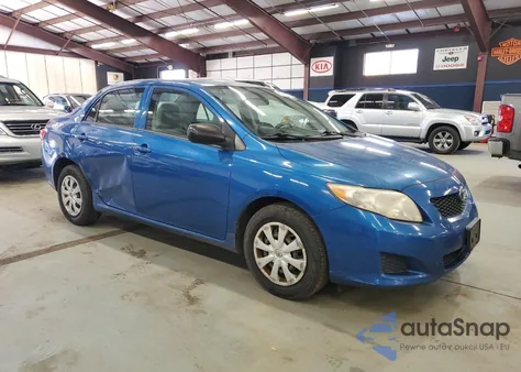 2009 Toyota Corolla Base z USA, uszkodzony, nr VIN 2T1BU40E79C027683
